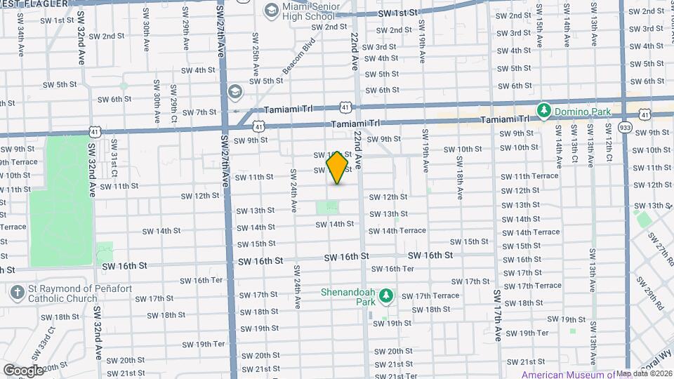 2272 SW 11th Terrace Map and Location Details