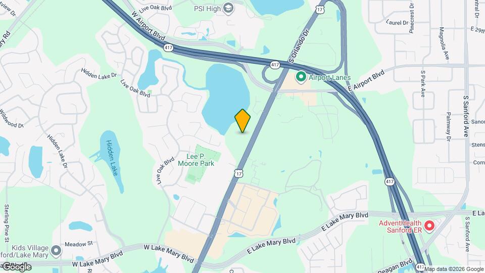 3202 S Orlando Dr Map and Location Details