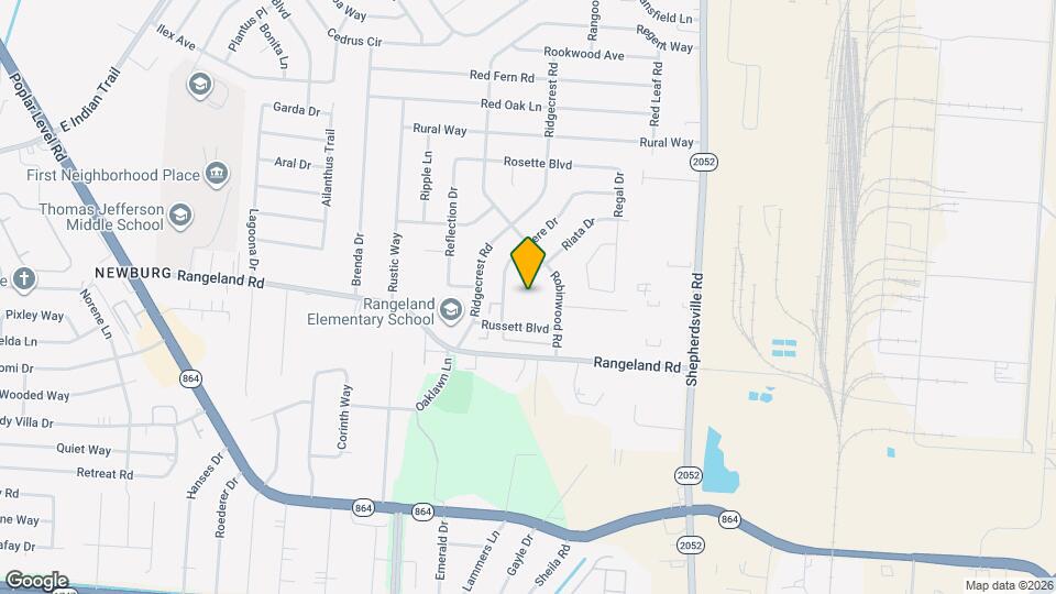 5614 Riata Ct Map and Location Details