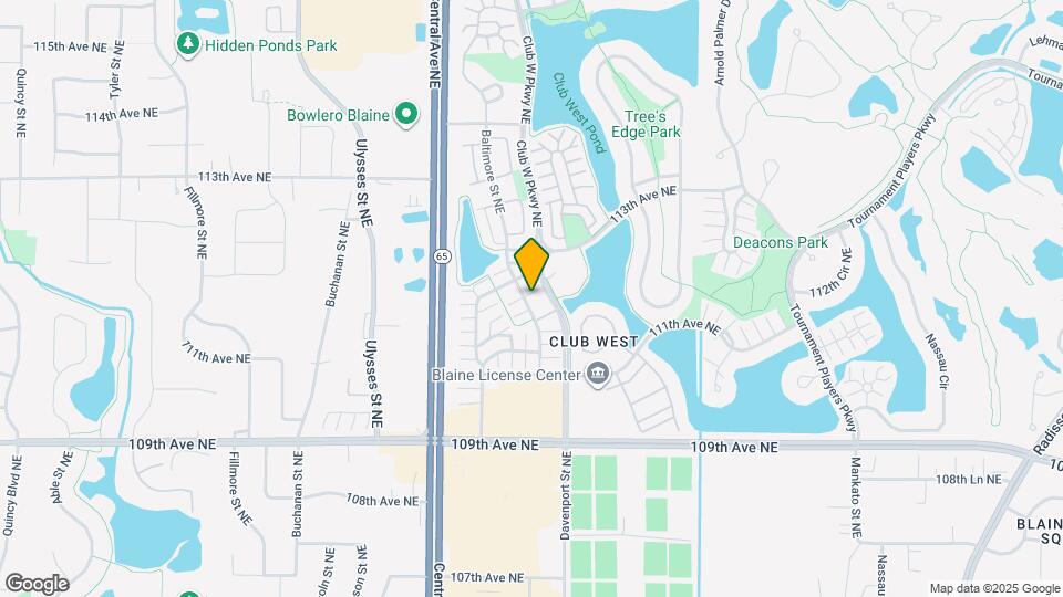 11215 Baltimore St NE Map and Location Details