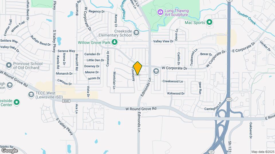 2112 Glenhaven Dr Map and Location Details