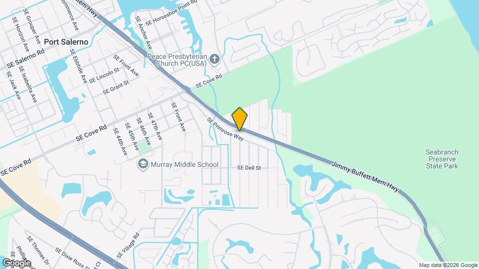5045 SE Primrose Way Map and Location Details