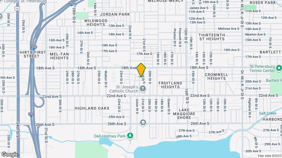 1919 21st St S Map and Location Details