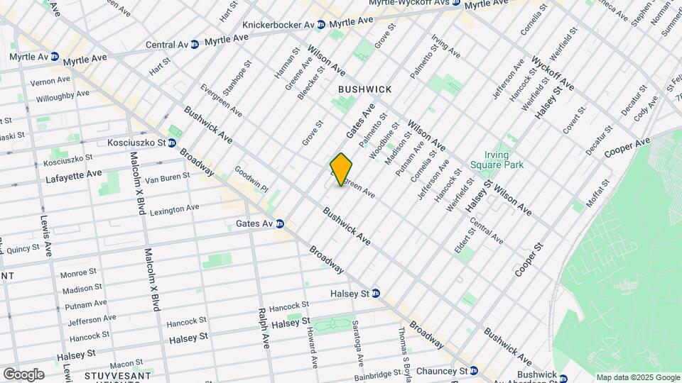 77 Woodbine St Map and Location Details