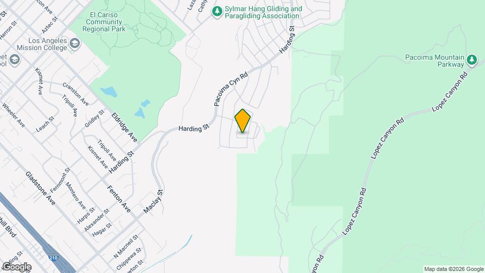 12440 La Cresta Way Map and Location Details