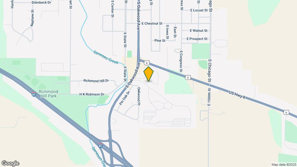 216 Hillcrest Dr Map and Location Details