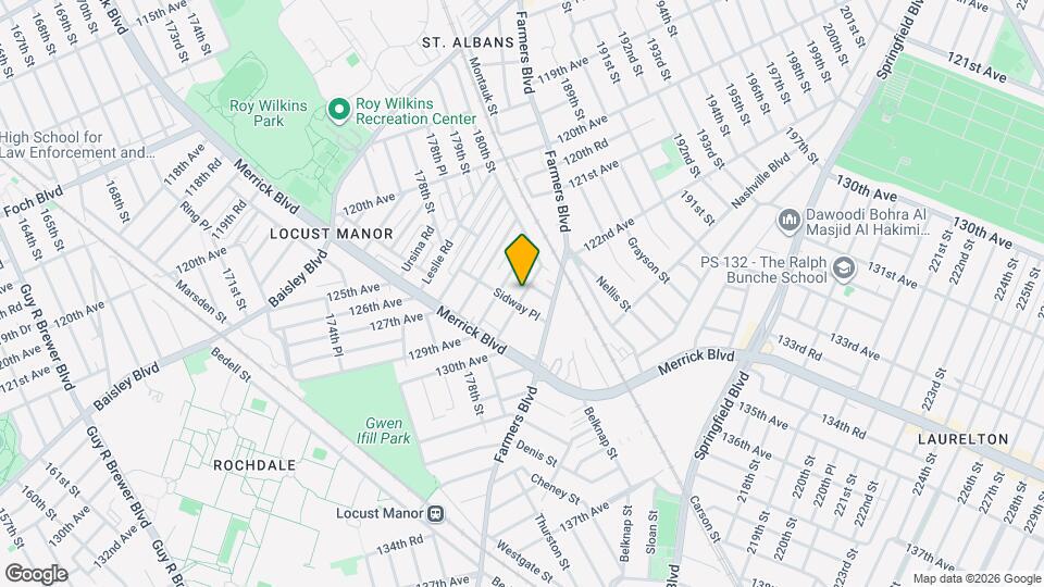 179-11 Eveleth Rd Map and Location Details