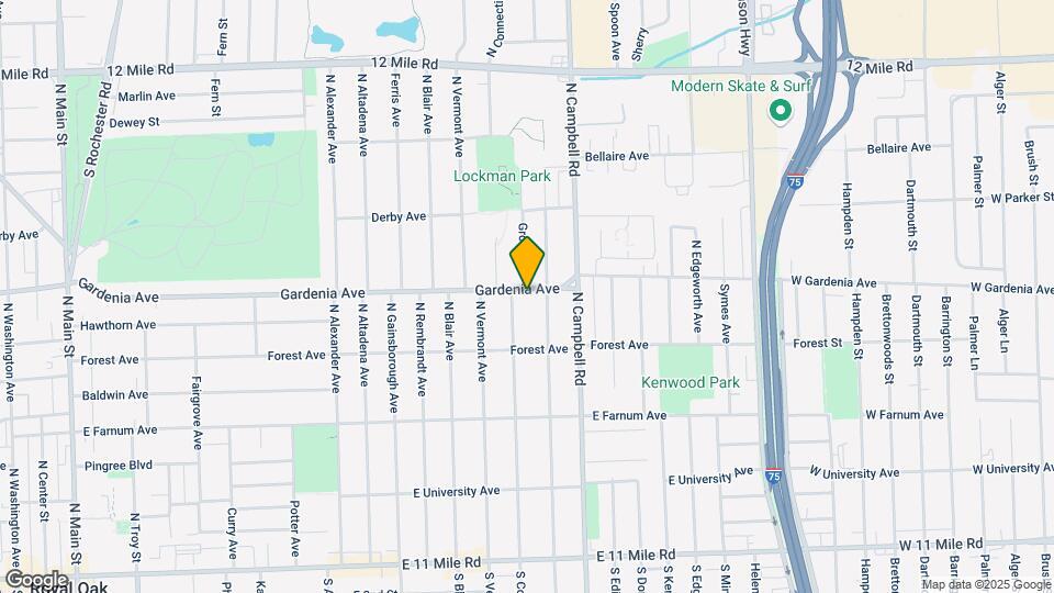 1508 Gardenia Ave Map and Location Details