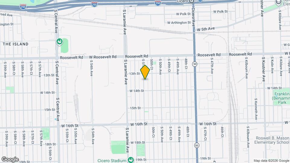1321 S 51st Ave Mapa y Detalles de la Ubicación