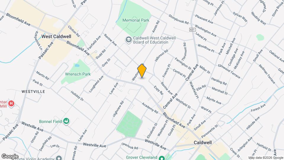 Westover House Apartments in Caldwell, NJ