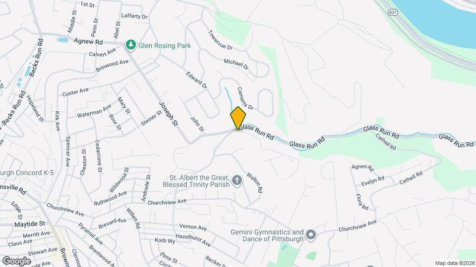 6 Gensler Rd Map and Location Details