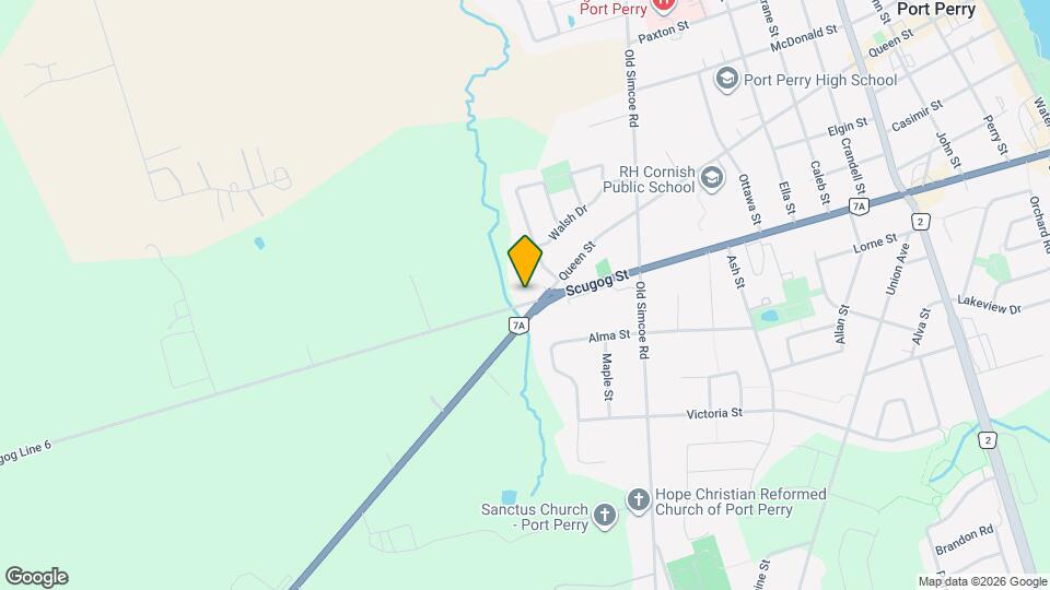 1599 Scugog Line 6 Map and Location Details