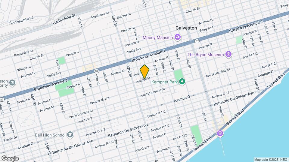 3119 Avenue M Map and Location Details