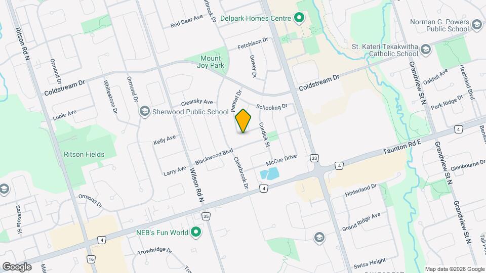 1628 Pennel Dr Map and Location Details