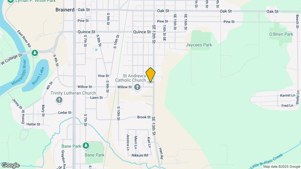 1224 SE 13th St Map and Location Details