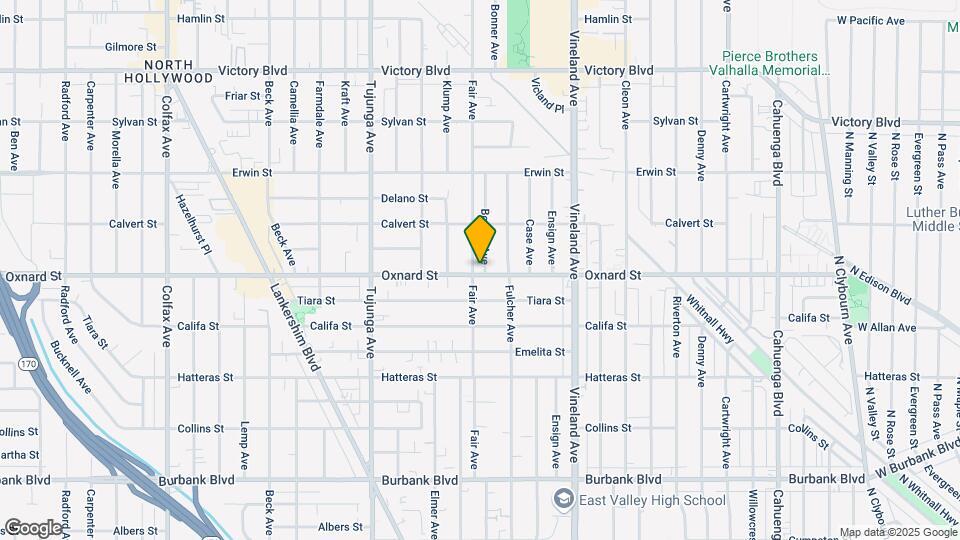 6006 Fair Ave Map and Location Details
