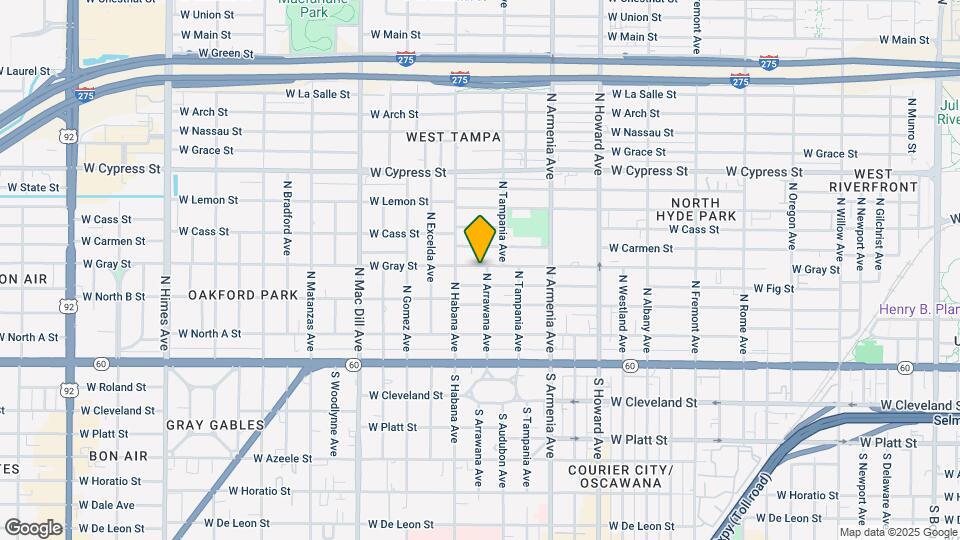 2704 W Gray St Map and Location Details
