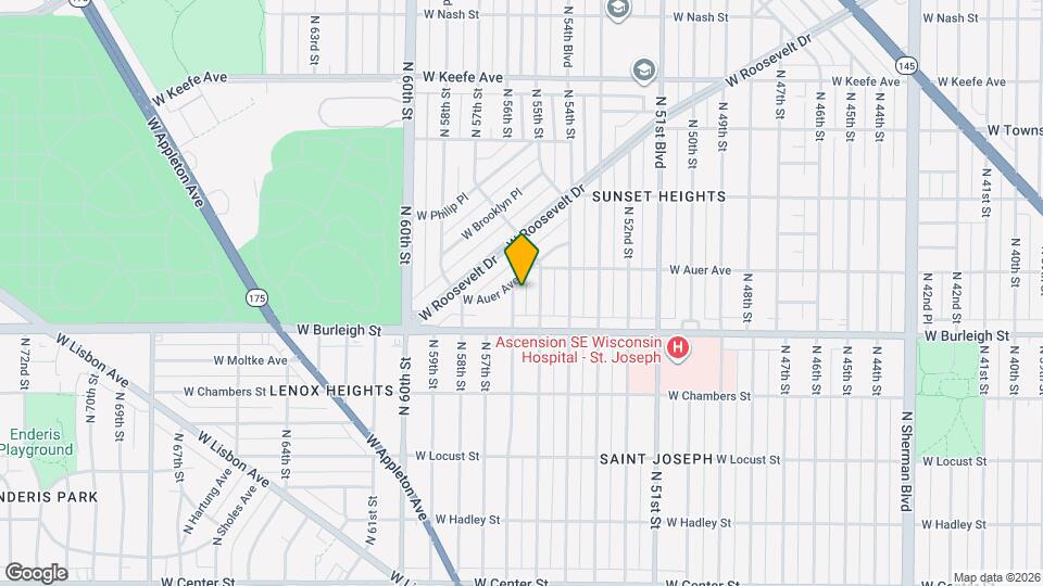 3148 N 56th St Map and Location Details