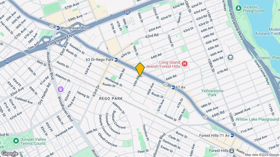 65-41 Saunders St Mapa y Detalles de la Ubicación