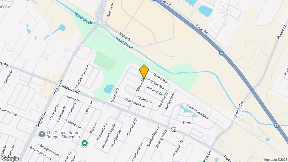 8803 Orleans Dr Map and Location Details