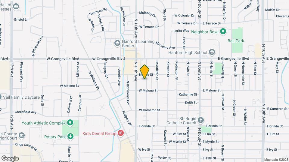 1404 Whitmore St Map and Location Details