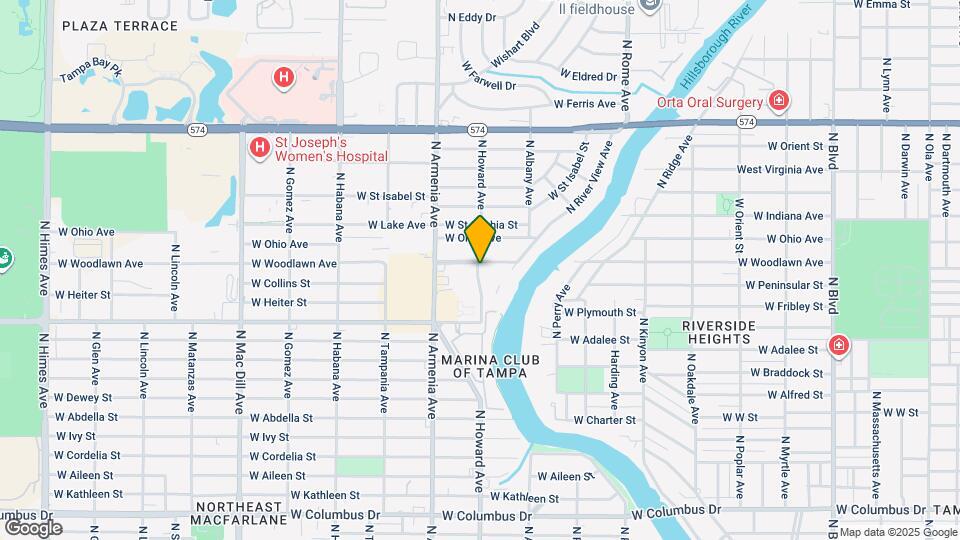 2216 W Woodlawn Ave Map and Location Details
