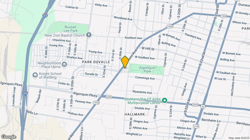 2951 Wilson Ave Map and Location Details