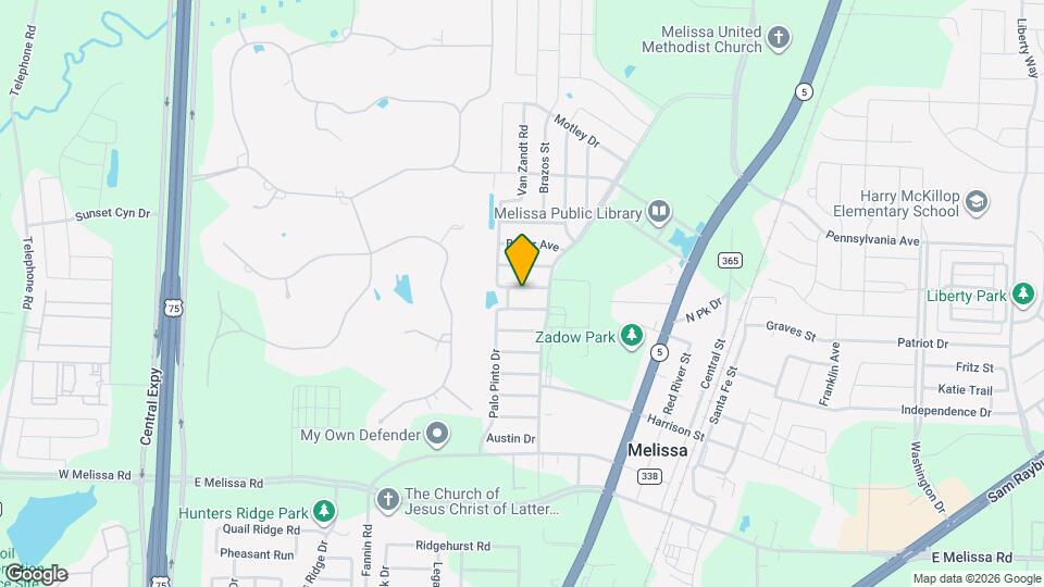 1109 Kaufman Rd Map and Location Details