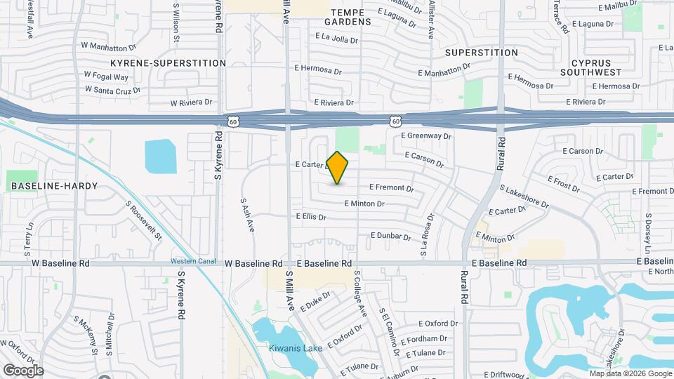 137 E Fremont Dr Map and Location Details