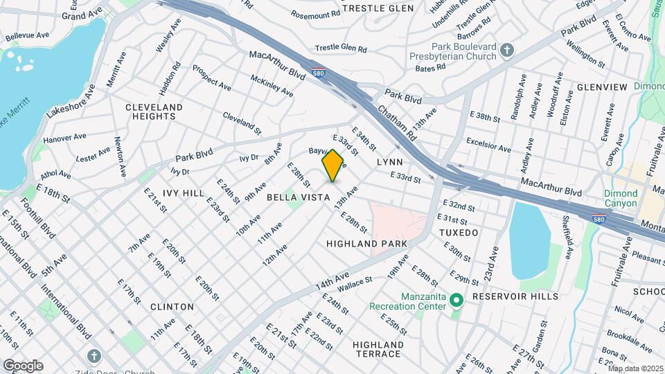 1127 Bella Vista Ave, Unit 1127 Map and Location Details