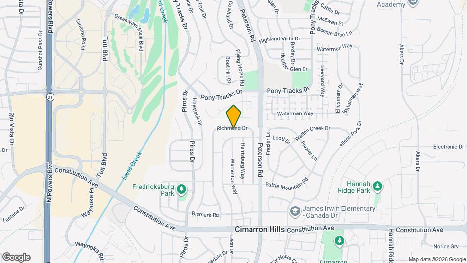 3255 Richmond Dr Map and Location Details