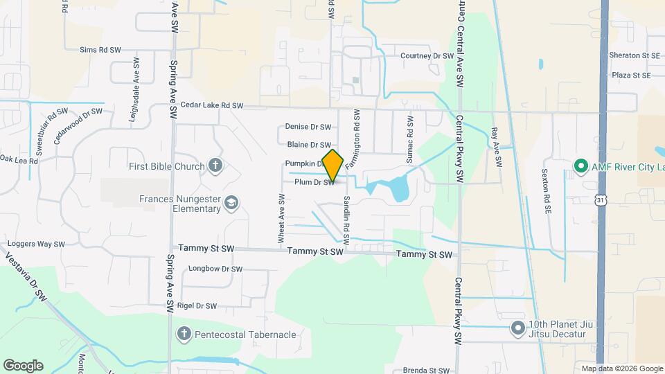 507 Plum Dr SW Map and Location Details