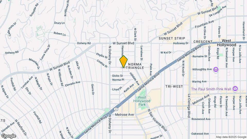 874 Hammond St Map and Location Details