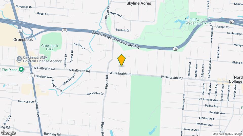 8240 Brownsway Ln Map and Location Details