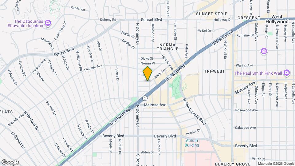 9028 Keith Ave Map and Location Details