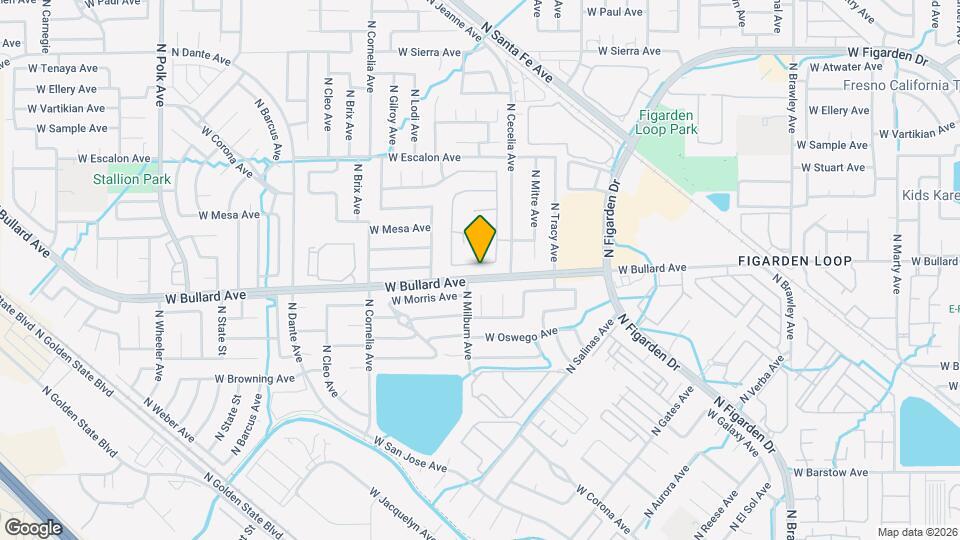 4611 W Rio Bravo Dr Map and Location Details