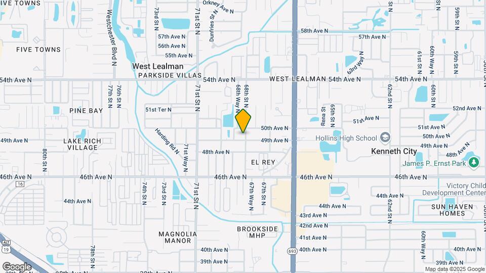 4910 68th St N Map and Location Details
