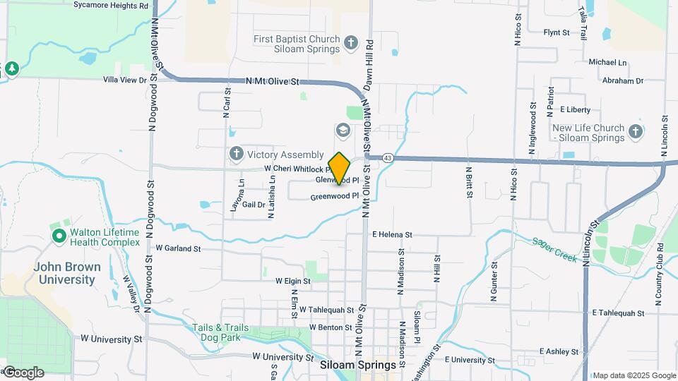 207 Greenwood Pl Map and Location Details