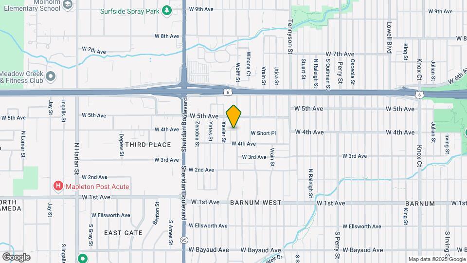 451 Wolff St Map and Location Details