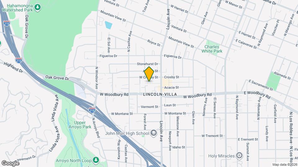 515 Archwood Pl Mapa y Detalles de la Ubicación