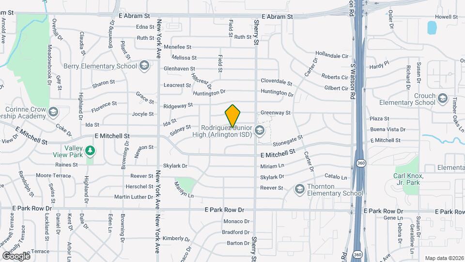 2117 Brookshire St Map and Location Details