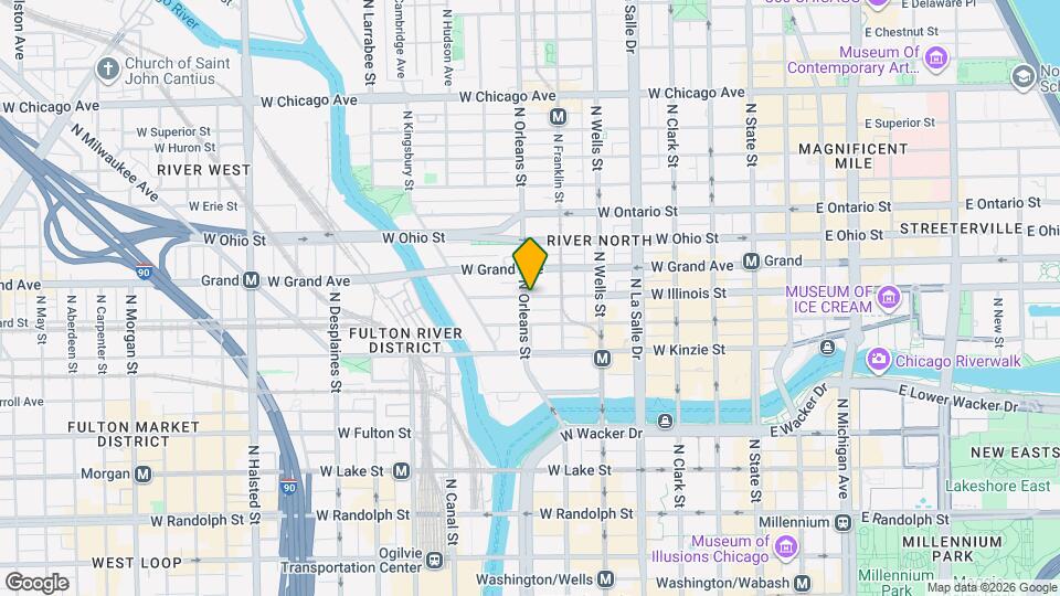 331 W Illinois St Map and Location Details