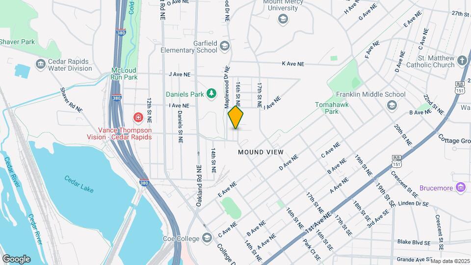 913 16th St NE Mapa y Detalles de la Ubicación
