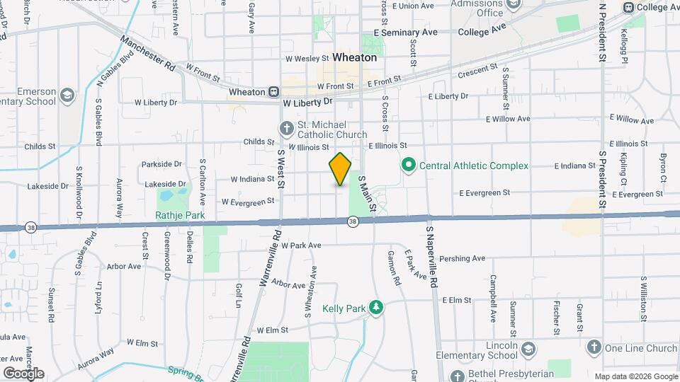 519 S Hale St Map and Location Details