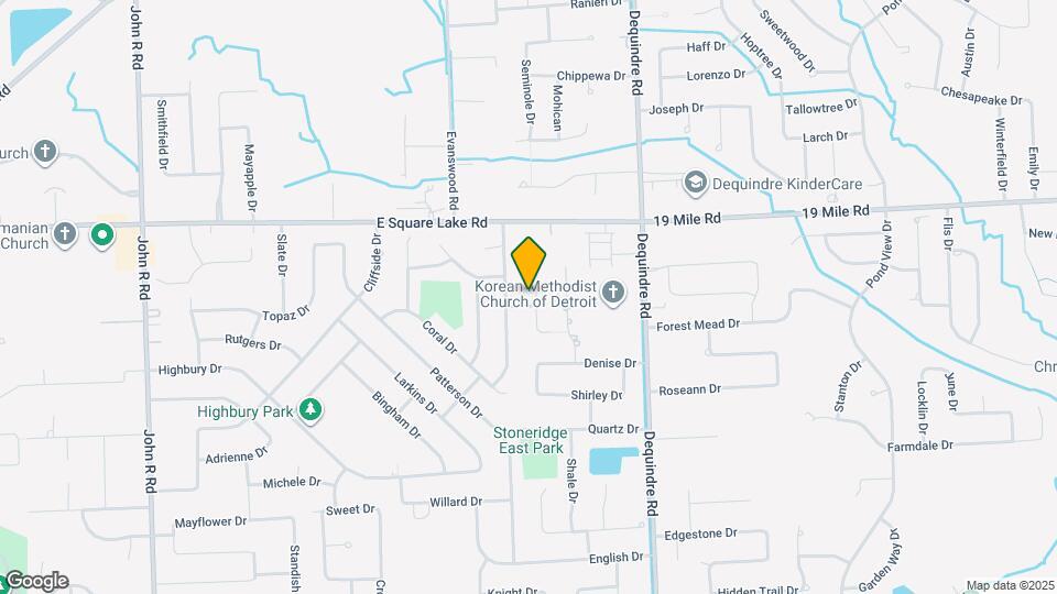 5841 Ruby Dr Map and Location Details