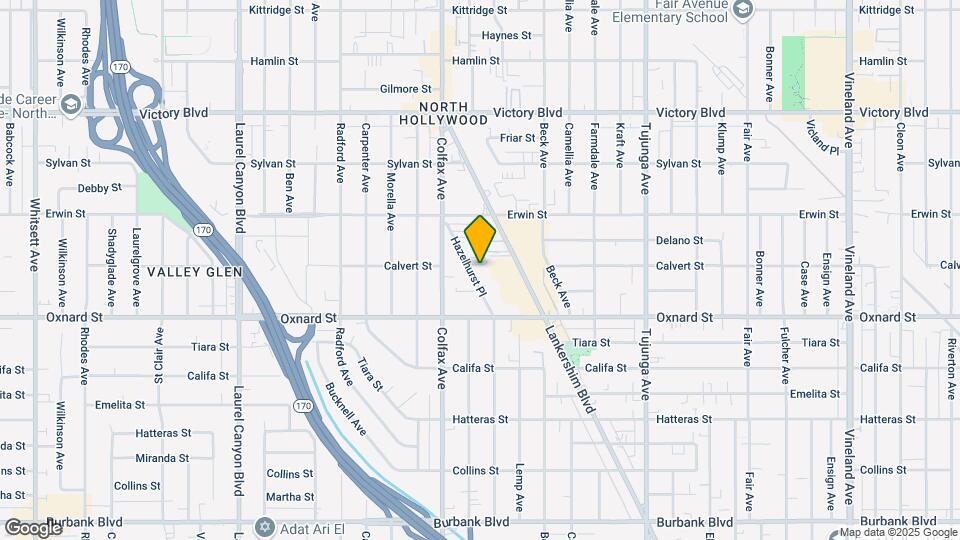 6058 Hazelhurst Pl Map and Location Details