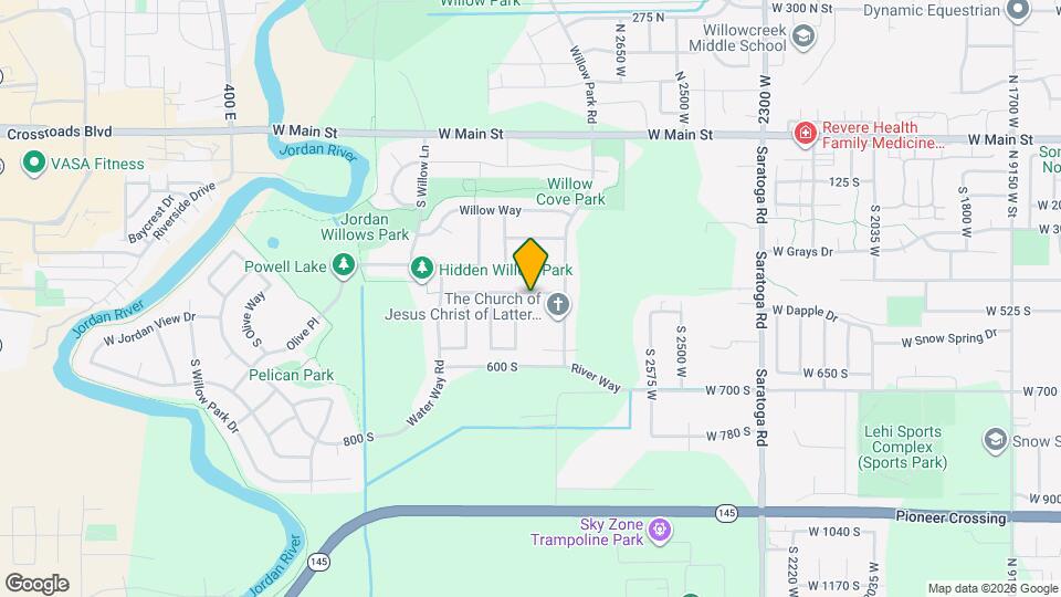 2867 W 400 S Map and Location Details