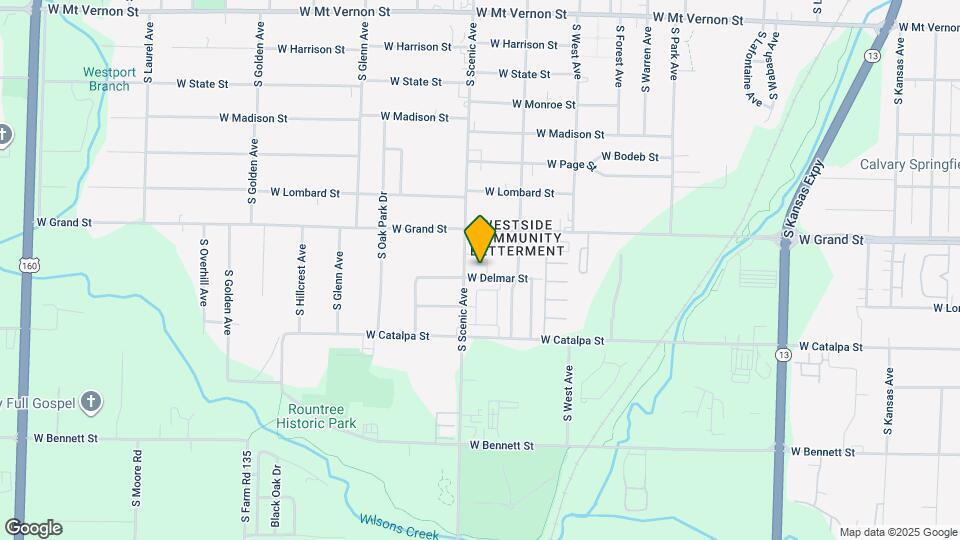 2645 W Delmar Map and Location Details