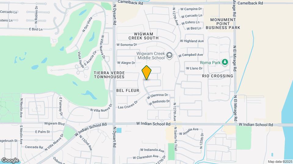 12859 W Modesto Dr Map and Location Details