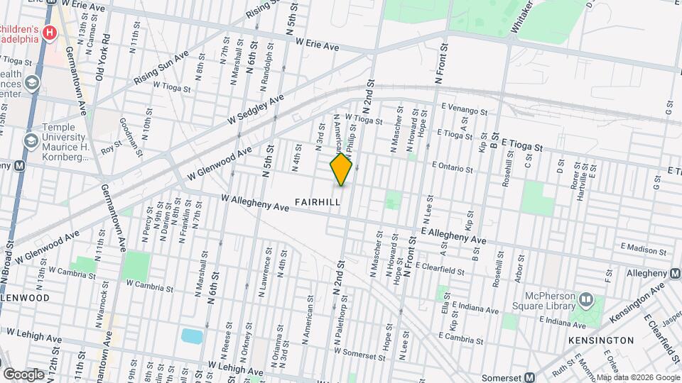 3248 N Philip St Mapa y Detalles de la Ubicación